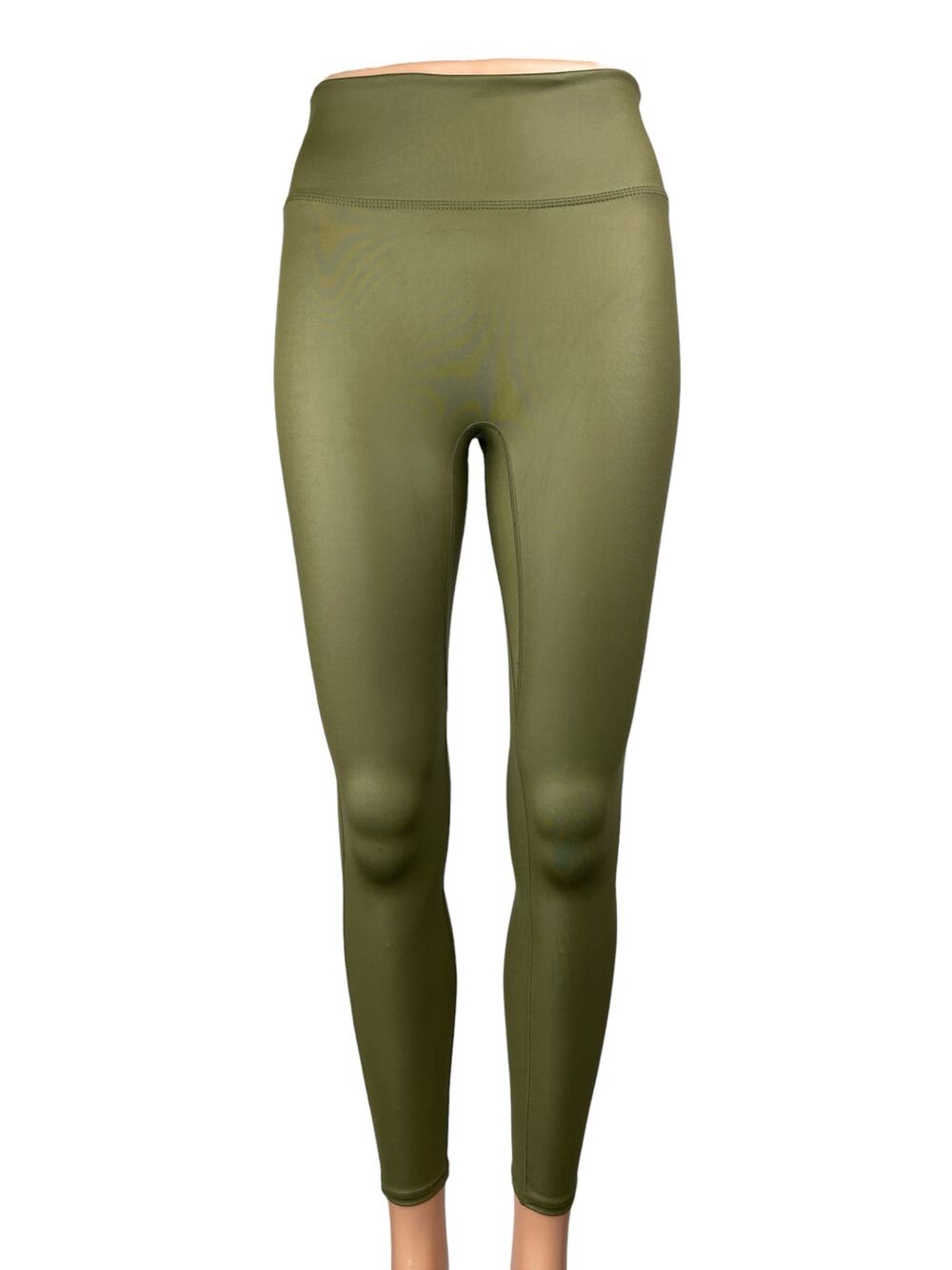 Fabletics Motion365+ Green High Rise Athletic Yoga Leggings Trouser Pants Size S